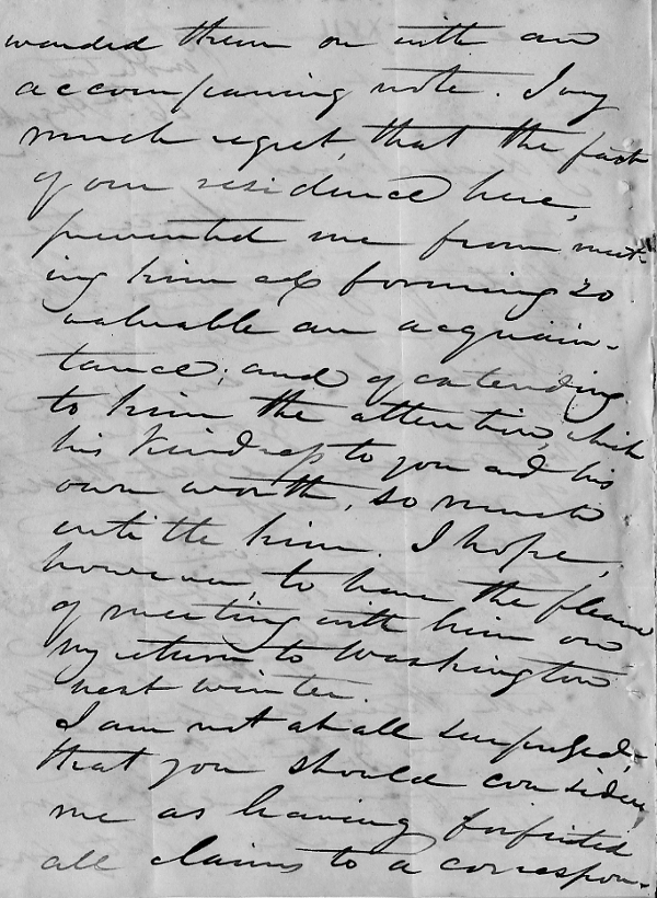 Calhoun to Lt. James Edward Colhoun, page 2