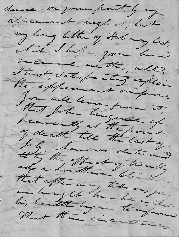 Calhoun to Lt. James Edward Colhoun, page 3