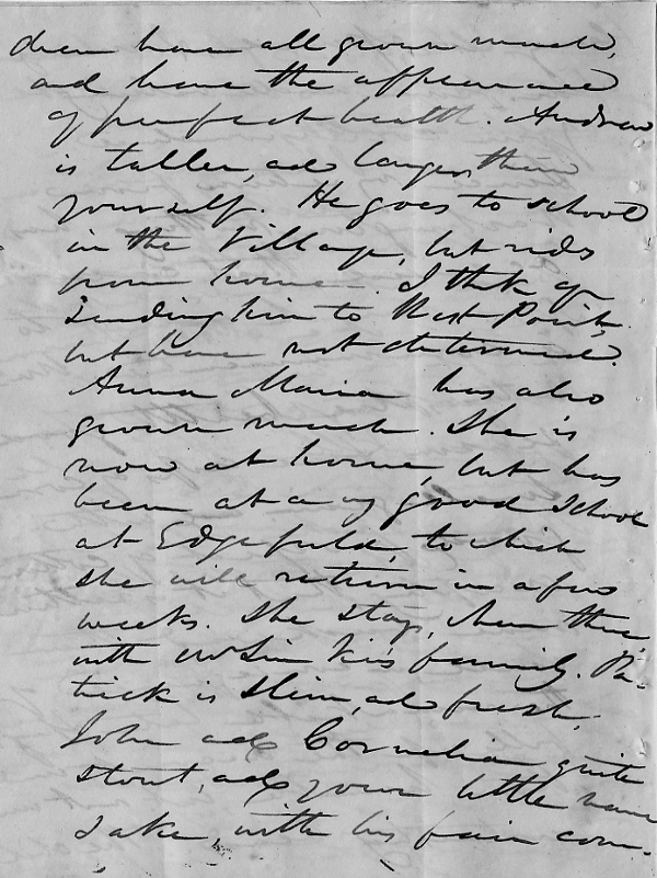 Calhoun to Lt. James Edward Colhoun, page 6