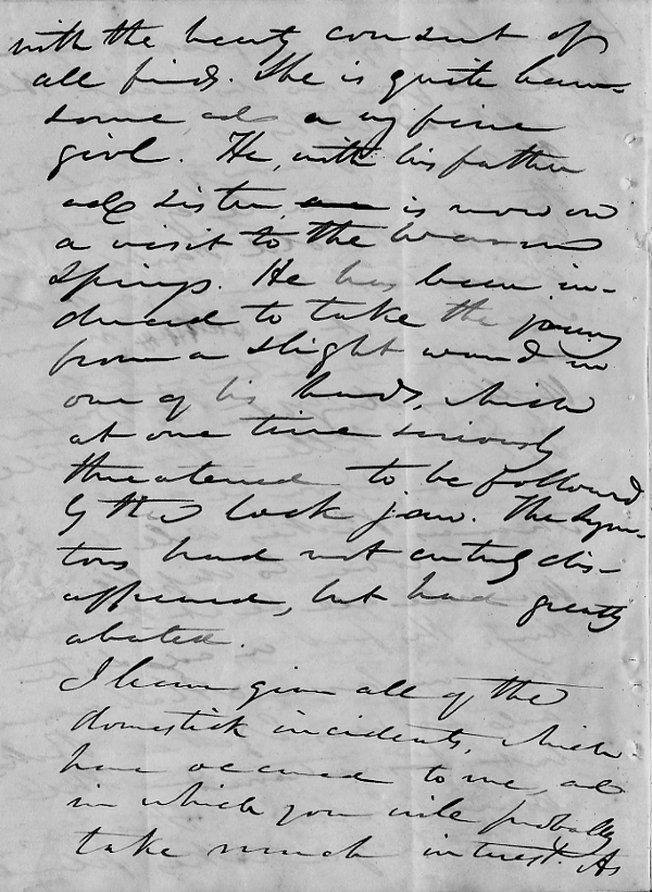 Calhoun to Lt. James Edward Colhoun, page 8