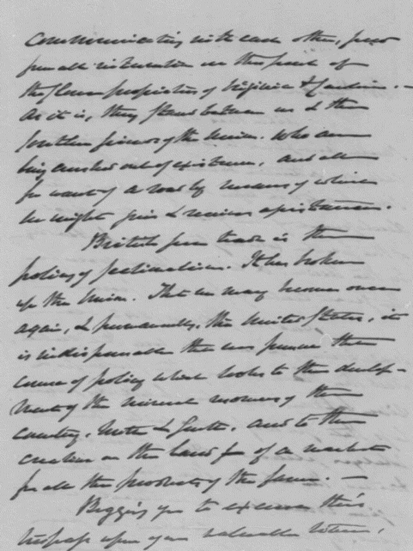 Carey Letter, November, 1861, Page 2
