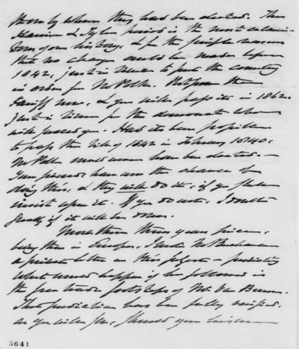 Carey Letter, Jan. 2, 1861, Page 3